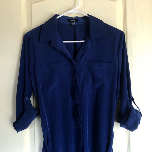 Jacob Button Shirt Dress - Picture 3 of 5